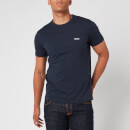 BOSS Hugo Boss Men's Basic Crew Shoulder Logo T-Shirt - Navy