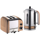 Dualit Classic Vario 2 Slot Toaster & Kettle Bundle - Copper