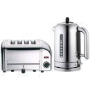 Dualit Classic Vario 4 Slot Toaster & Kettle Bundle - Polished Stainless Steel