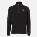 The North Face Men's 100 Glacier 1/4 Zip Fleece - TNF Black