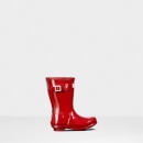 Hunter Toddlers' Original Gloss Wellies - Military Red