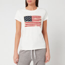 Polo Ralph Lauren Women's Flag T-Shirt - Cream