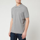 PS Paul Smith Men's Zebra Logo Regular Fit Polo Shirt - Grey Melange