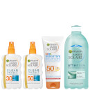 Ambre Solaire Family Sun Cream and Aftersun Pack SPF 30 and SPF 50