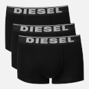Diesel Men's Damien Three Pack Boxer Shorts - Black