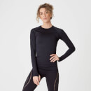 Myprotein Shape Seamless Long-Sleeve Top – Black