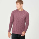 MP Performance Long Sleeve T-Shirt - Burgundy Marl - XS