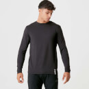 Luxe Classic Long Sleeve Crew - Black - XS