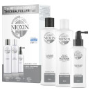 NIOXIN 3-Part System 1 Trial Kit for Natural Hair with Light Thinning