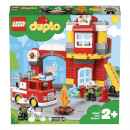 LEGO DUPLO Town: Fire Station Building Bricks Set (10903)