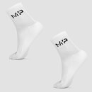 Crew Socks för män - Vit