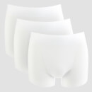 MP Essentials Training Boxers - White (3 Pack) - XS