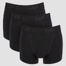 MP Essentials Training Boxers - Black (3 Pack) - XS