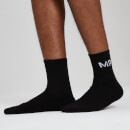MP Essentials Men's Crew Socks - Black (2 Pack) - UK 6-8