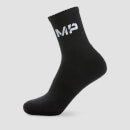 MP Essentials Men's Crew Socks - Black (2 Pack) - UK 6-8