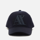 Armani Exchange Men's Rubber Logo Cap - Navy