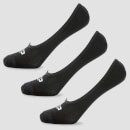 MP Essentials Men's Invisible Socks - Black (3 Pack) - UK 6-8