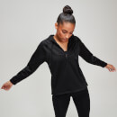 Tech Pull Over Hoodie - Black - XS