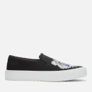 KENZO Men's K-Skate Tiger Head Slip-On Trainers - Black