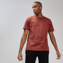 T-Shirt mit Logo-Tape – Rot - XS