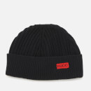 HUGO Men's Xianno 2 Rib Beanie - Black