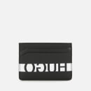 HUGO Men's U-Bahn Contrast Card Holder - Black/White