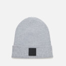 BOSS Men's Fox Squared Logo Beanie Hat - Grey