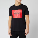 HUGO Men's Dolive Box Logo T-Shirt - Black