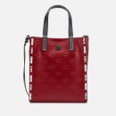 KENZO Women's Eye Allover Embossed Mini Tote Bag - Red