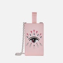 KENZO Women's Eye Cross Body Phone Case - Pink