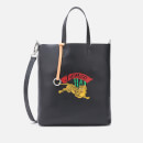 KENZO Women's Medium Jumping Tiger Tote Bag - Black