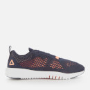Reebok Women's Flexagon Trainers - Navy/Sunglow/White