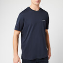 Armani Exchange Men's Small Script Logo T-Shirt - Navy