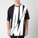 Armani Exchange Men's Top To Bottom Logo T-Shirt - Black