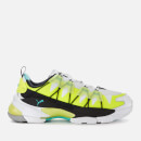Puma Men's LQD Cell Omega Lab Trainers - Puma White/Yellow Alert
