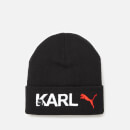 Puma X Karl Lagerfeld Women's Beanie Hat - Puma Black