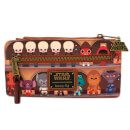 Loungefly Star Wars Mini Faux Leather Purse With Suede And Nylon Trims