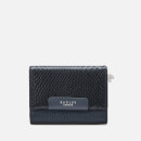 Radley Women's Arlington Court Faux Lizard Medium Flapover Purse - Ink