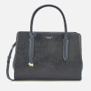 Radley Women's Liverpool Street (Lizard) Medium Zip Top Multiway Bag - Ink