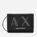 Armani Exchange Women's Kendall Studs Cross Body Bag - Black