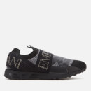 Emporio Armani Men's Argo Knitted Sock Trainers - Black/Anthracite/Black