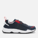 Tommy Hilfiger Men's Fashion Mix Chunky Trainers - RWB Navy