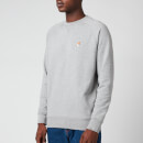 Maison Kitsuné Men's Fox Head Patch Sweatshirt - Grey Melange