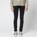 Edwin Men's ED-85 Slim Tapered Drop Crotch Ayano Black Denim Jeans - Kagami Wash