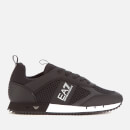 Emporio Armani EA7 Men's Mesh Runner Trainers - Black/White