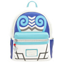 Loungefly Overwatch Faux Leather Mini Backpack With Faux Fur Trim