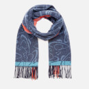 Vivienne Westwood Women's Winter Orb Scarf - Navy Blue