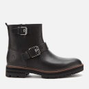 Timberland Women's London Square Biker Boots - Black Full Grain