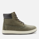 Timberland Kids' Davis Square Boots - Dark Green Nubuck