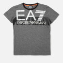 Emporio Armani EA7 Boys' Train Visibility Short Sleeve T-Shirt - Dark Grey Melange